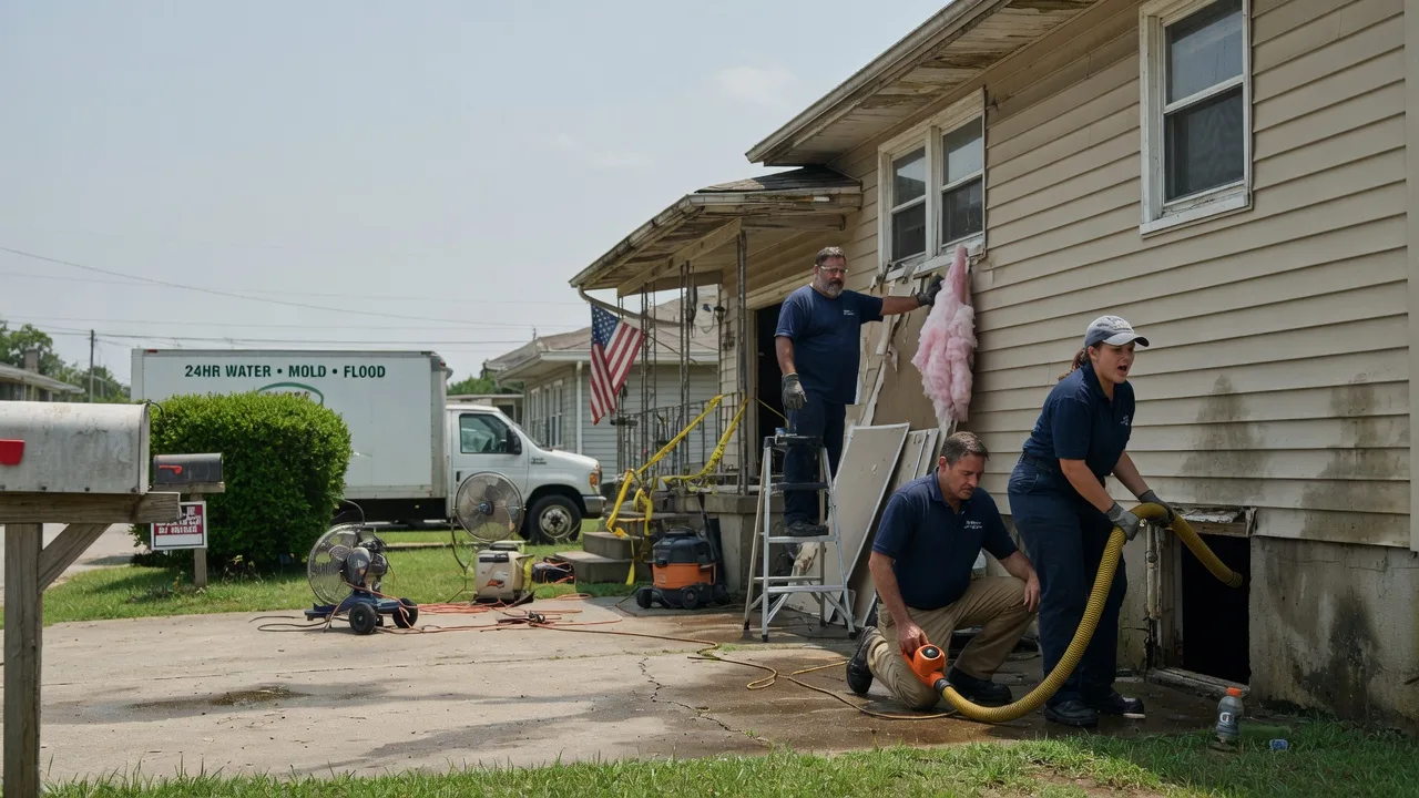 Water Damage Repair in Coal Township, PA near me